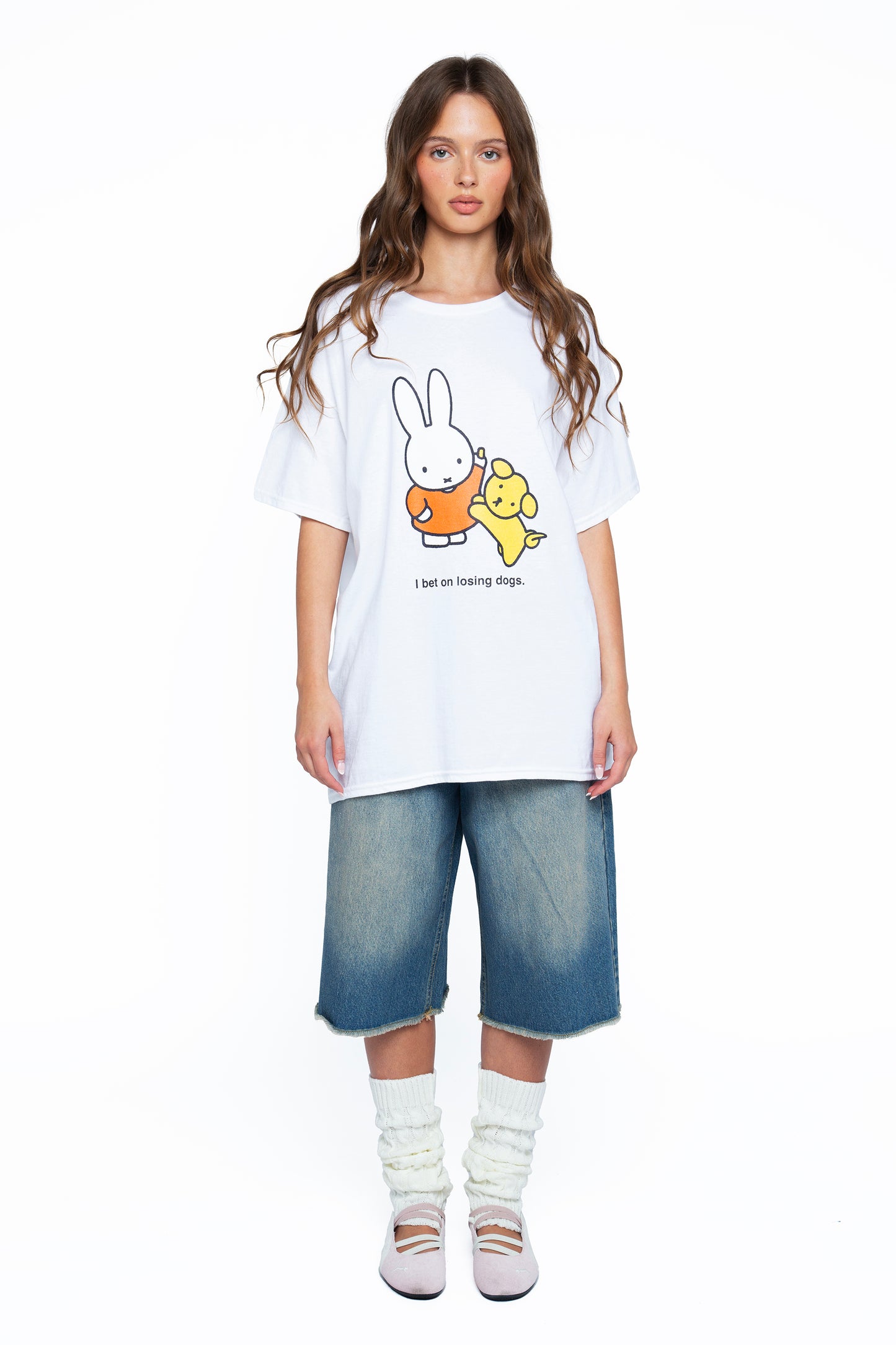 Miffy x Daisy St. I Bet On Losing Dogs Tee