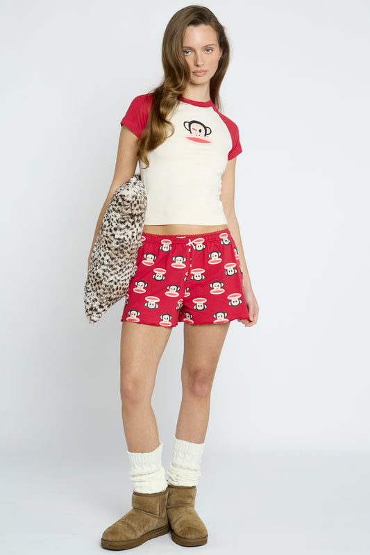 Paul Frank X Daisy St. Red Pyjama Set