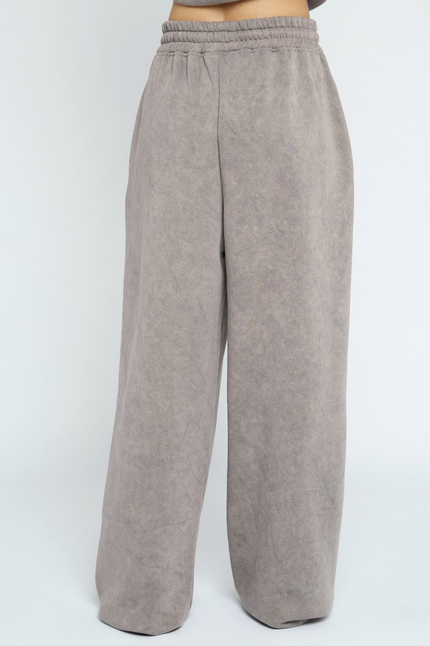 Button Heart Grey Jogger