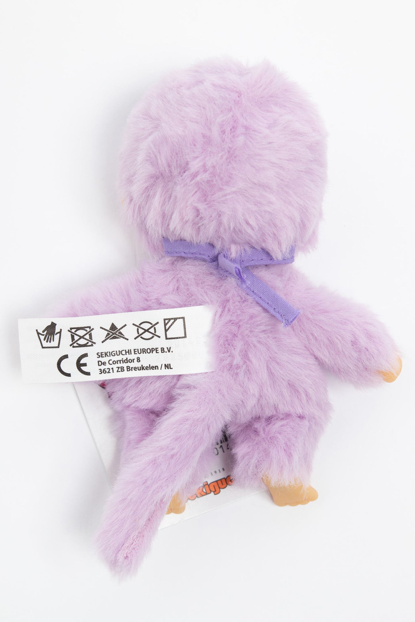 Monchhichi Purple Beanie Plushie