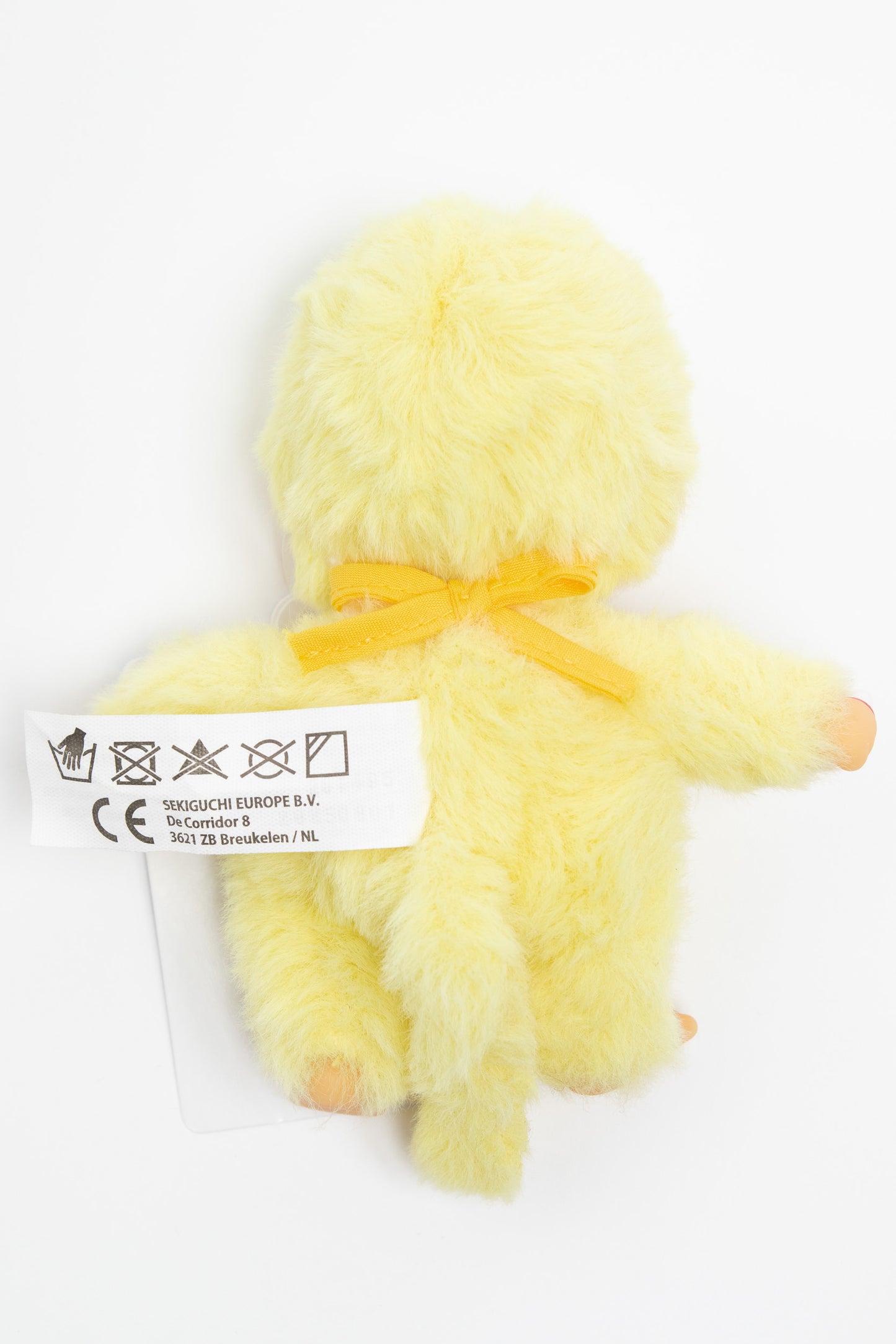 Monchhichi Yellow Beanie Plushie