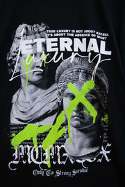 DSTRCT Relaxed T-Shirt with Eternal Luxury Print