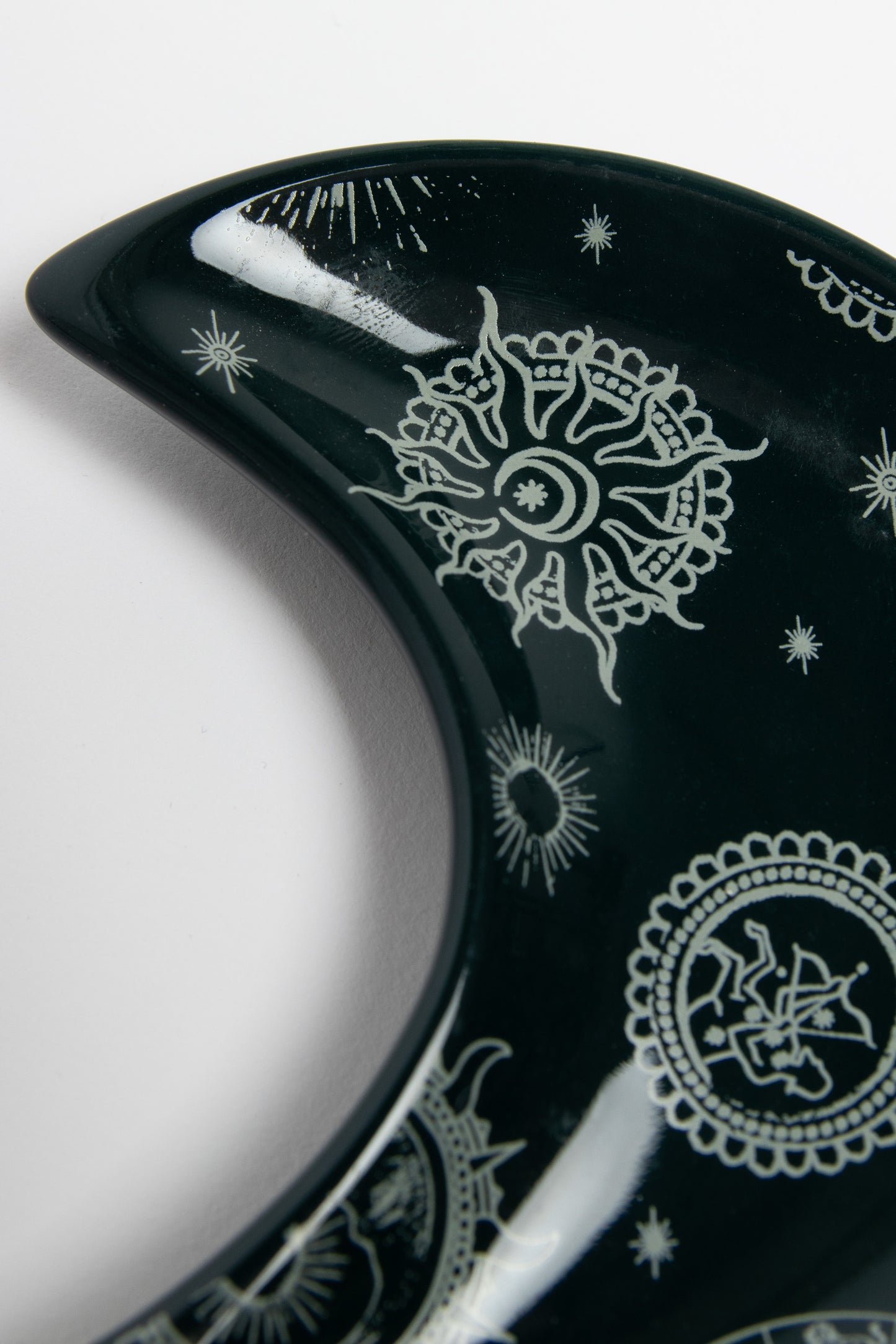 Moon Trinket Tray With Celestial Print