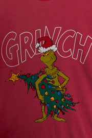 Daisy Street Sweatshirt With Grinch Christmas Print