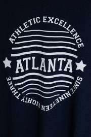 Daisy Street Licensed Relaxed T-Shirt With Atlanta Print