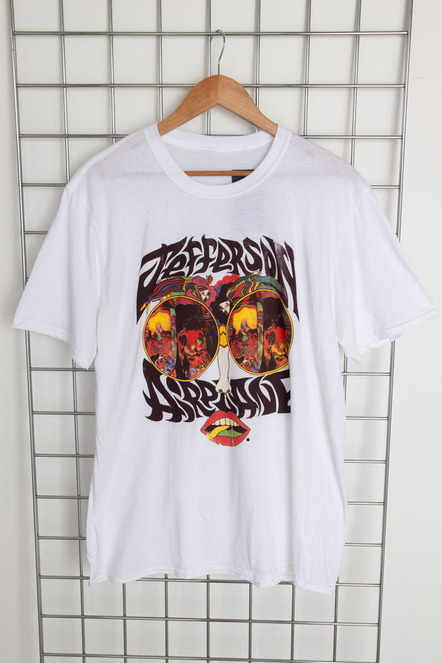 Daisy Street Licensed Relaxed T-Shirt With Jefferson Airplane Print
