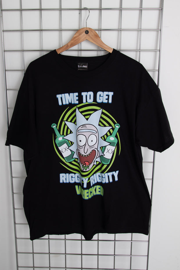 Daisy Street Licensed Relaxed T-Shirt With Rick and Morty Print