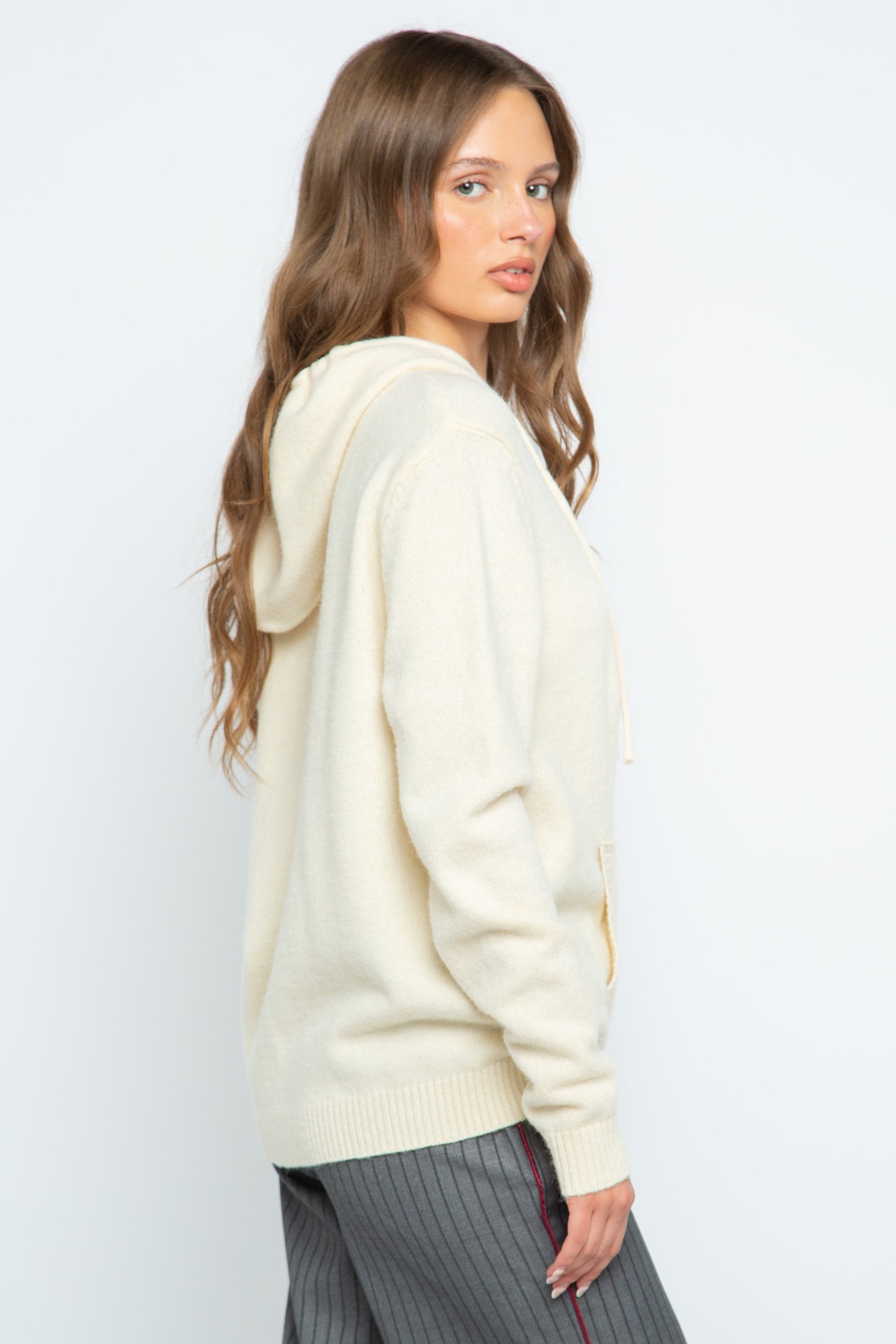 Suki Flag Applique Hoodie