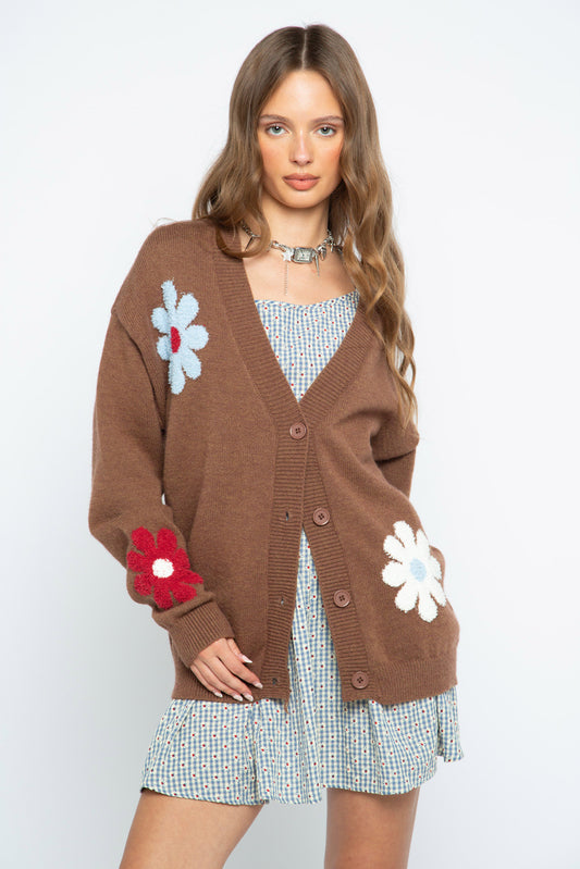 Bloom Tufted Cardigan