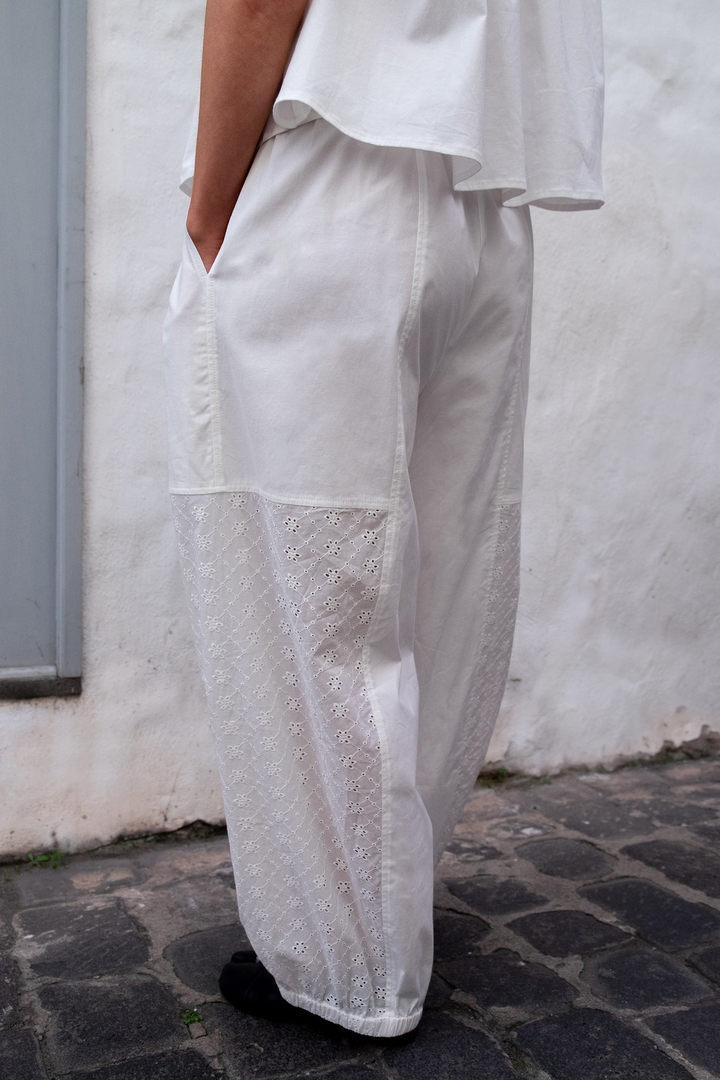 Emma Jean x Daisy St. Broderie Pull On Trousers