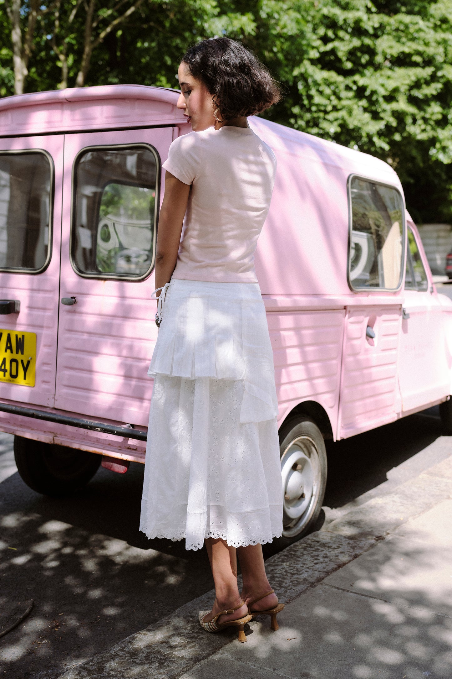 Aicha x Daisy St. Blush Cardigan
