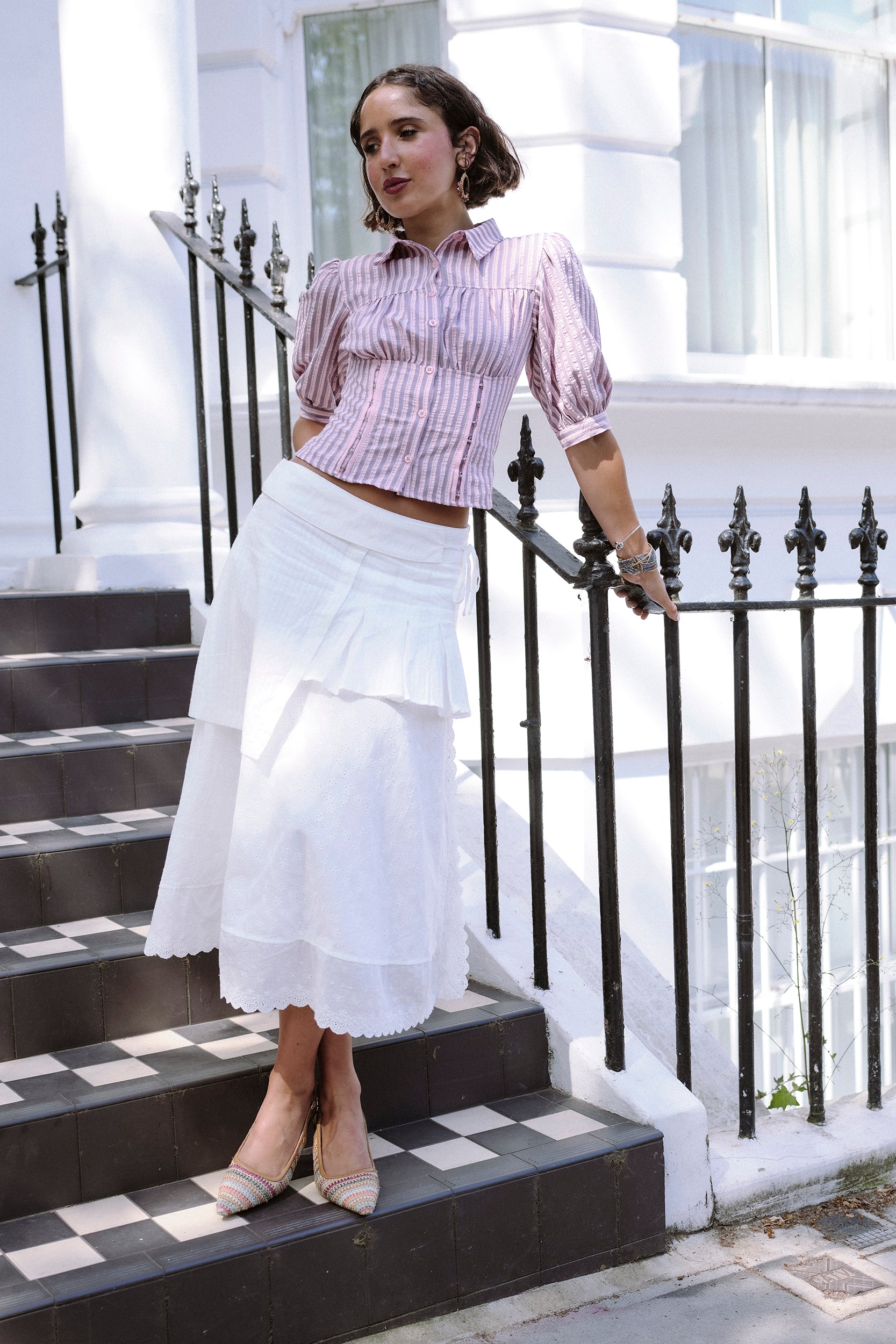 Aicha x Daisy St. Echo Midi Skirt – Daisy Street