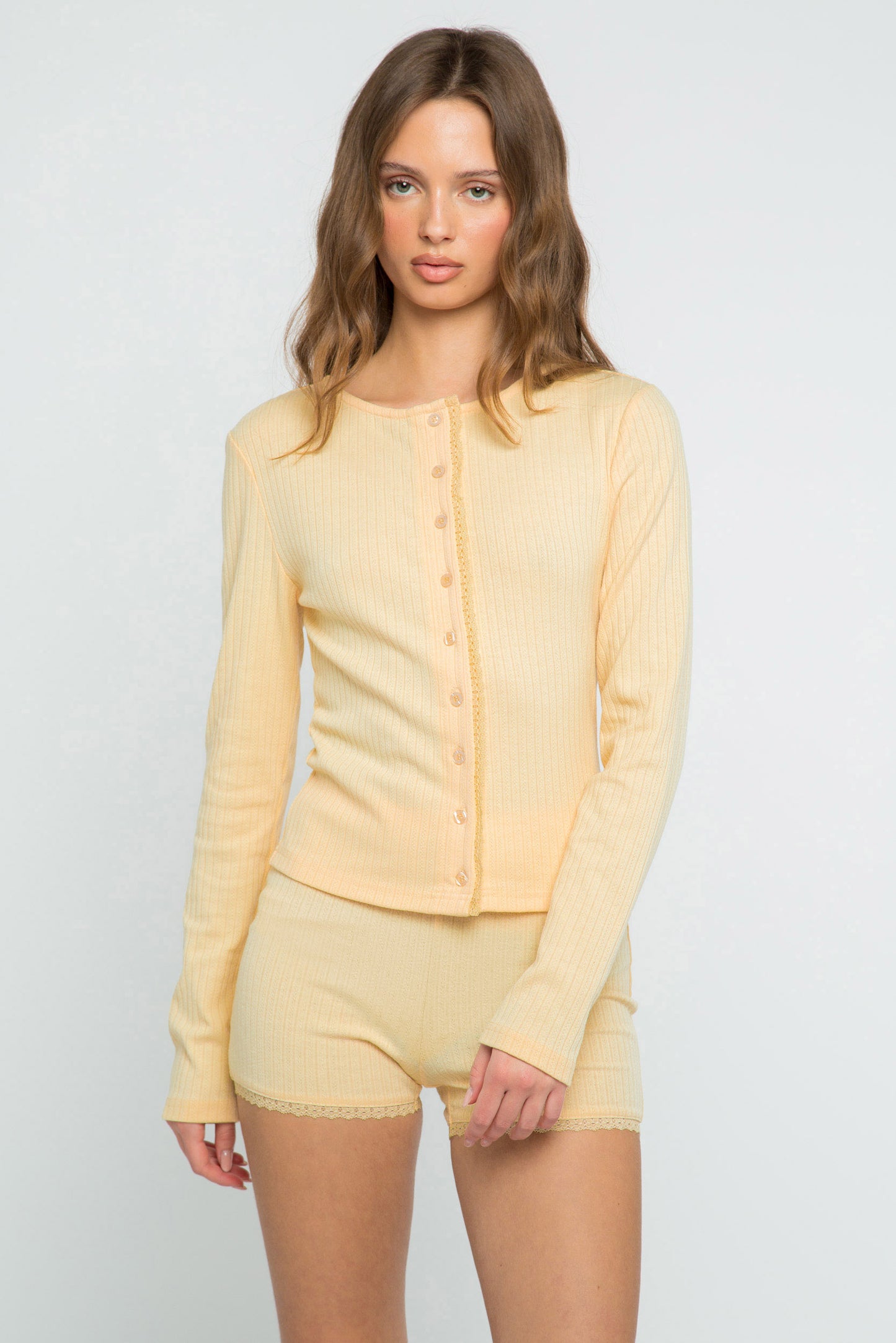 Aicha x Daisy St. Lemon Drop Cardigan