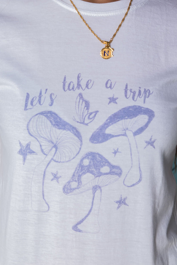 Daisy Street Let's Take a Trip Graphic T-shirt