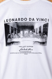 DSTRCT Relaxed T-Shirt with Da Vinci Last Supper Print