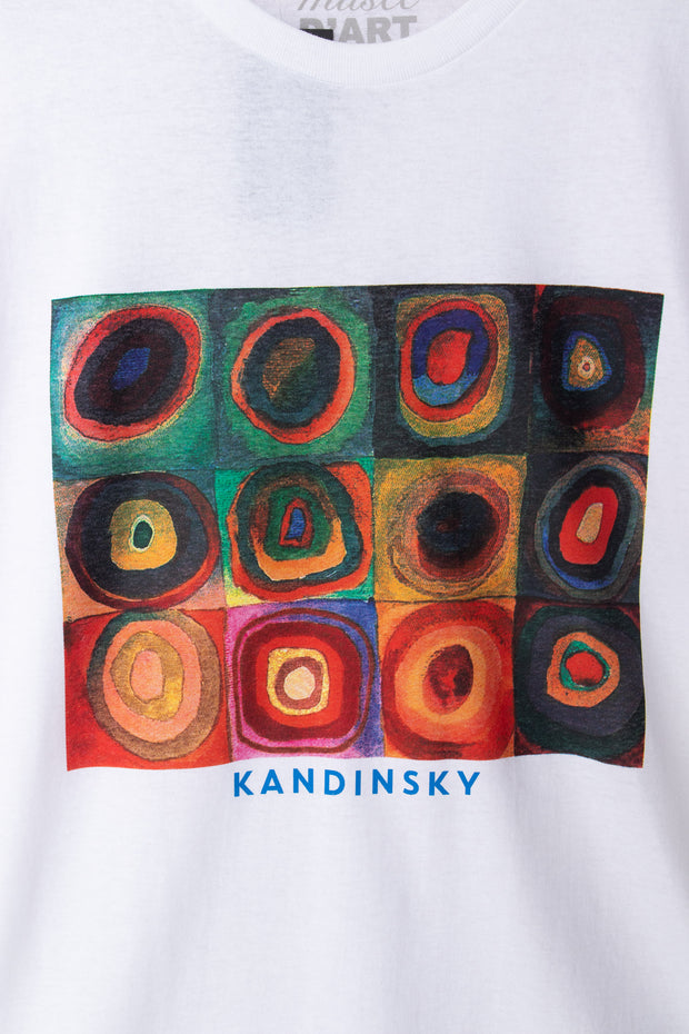 DSTRCT Relaxed T-Shirt with Kadinsky Print