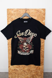 DSTRCT Relaxed T-Shirt with San Diego Print