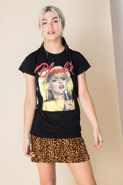 Daisy Street Relaxed T-Shirt with Blondie Print
