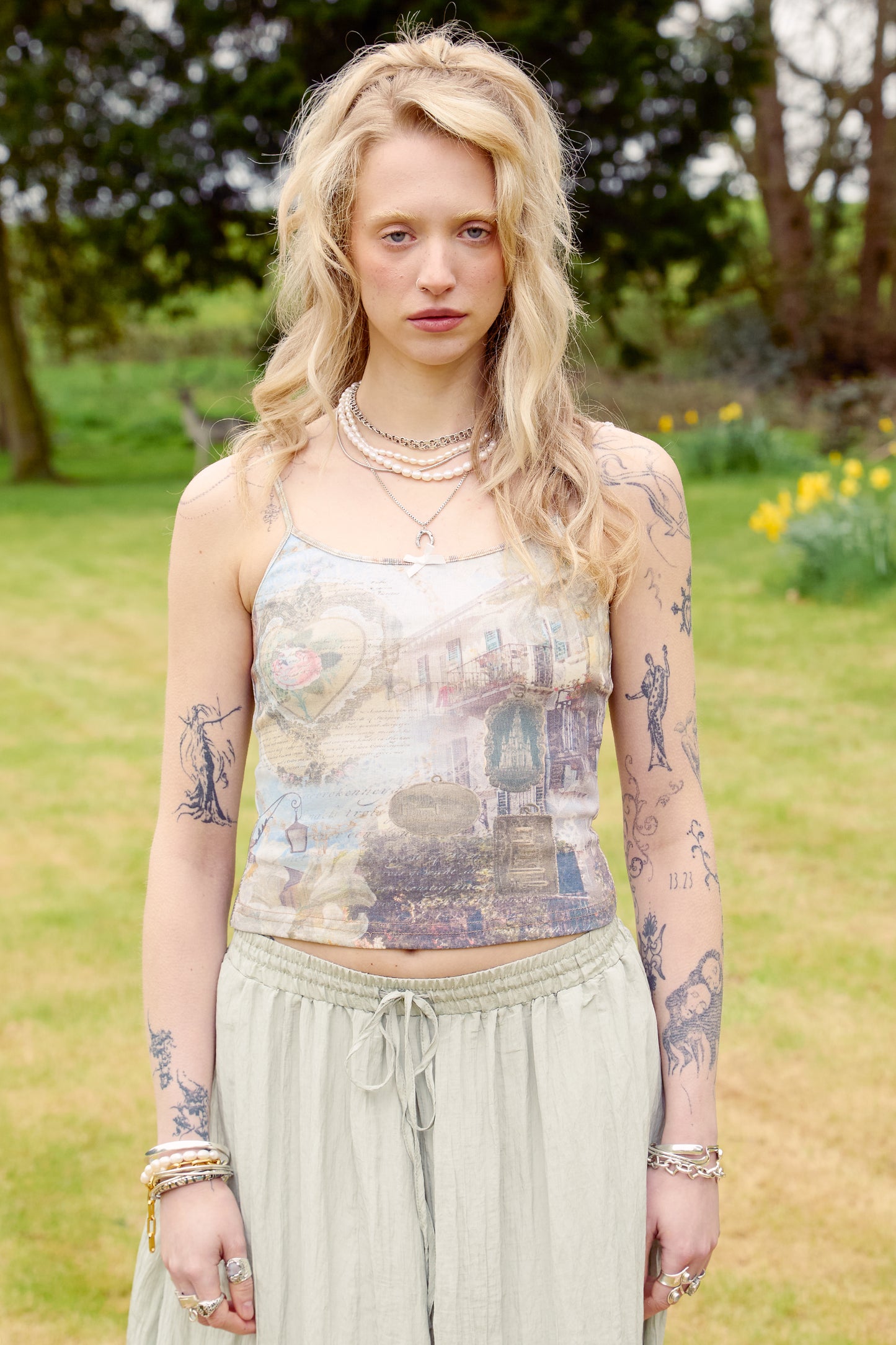 Chateau Printed Cami Top
