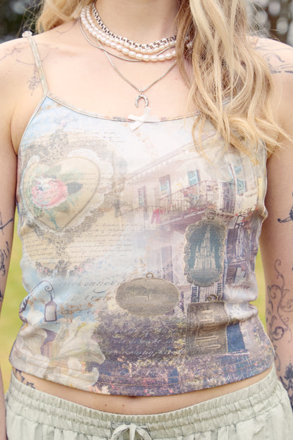 Chateau Printed Cami Top