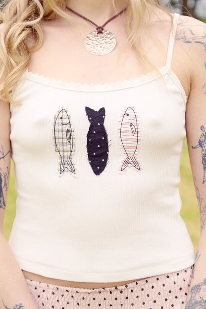 Kipper Embroidered Cami Top