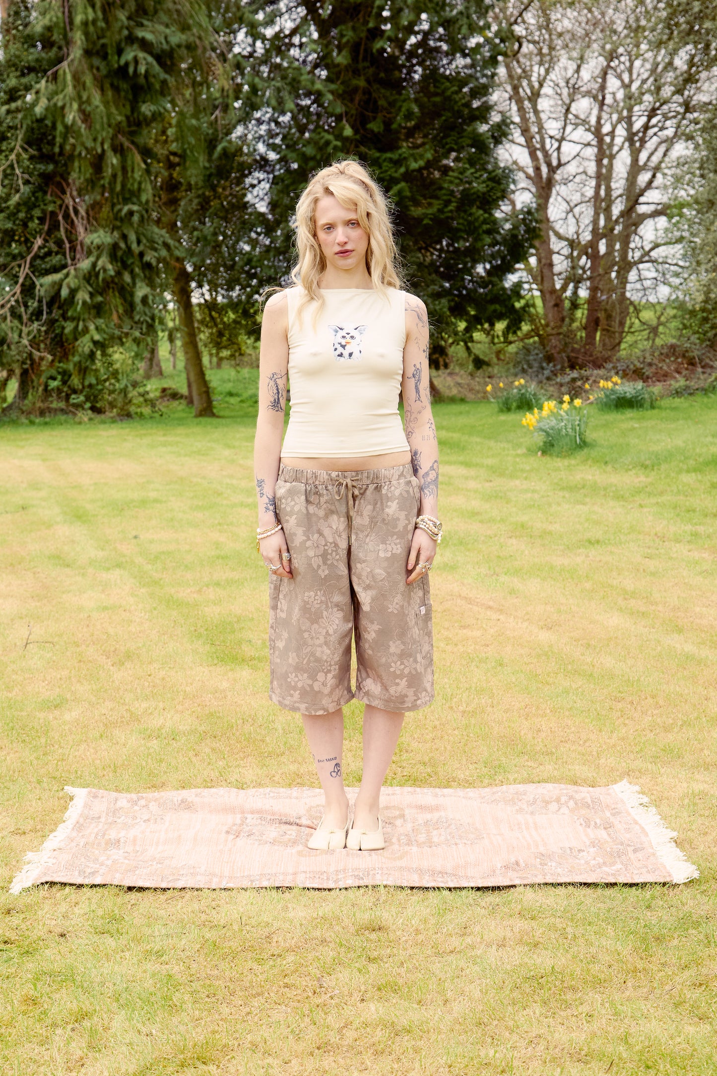 Hibiscus 2-in-1 Trousers & Shorts