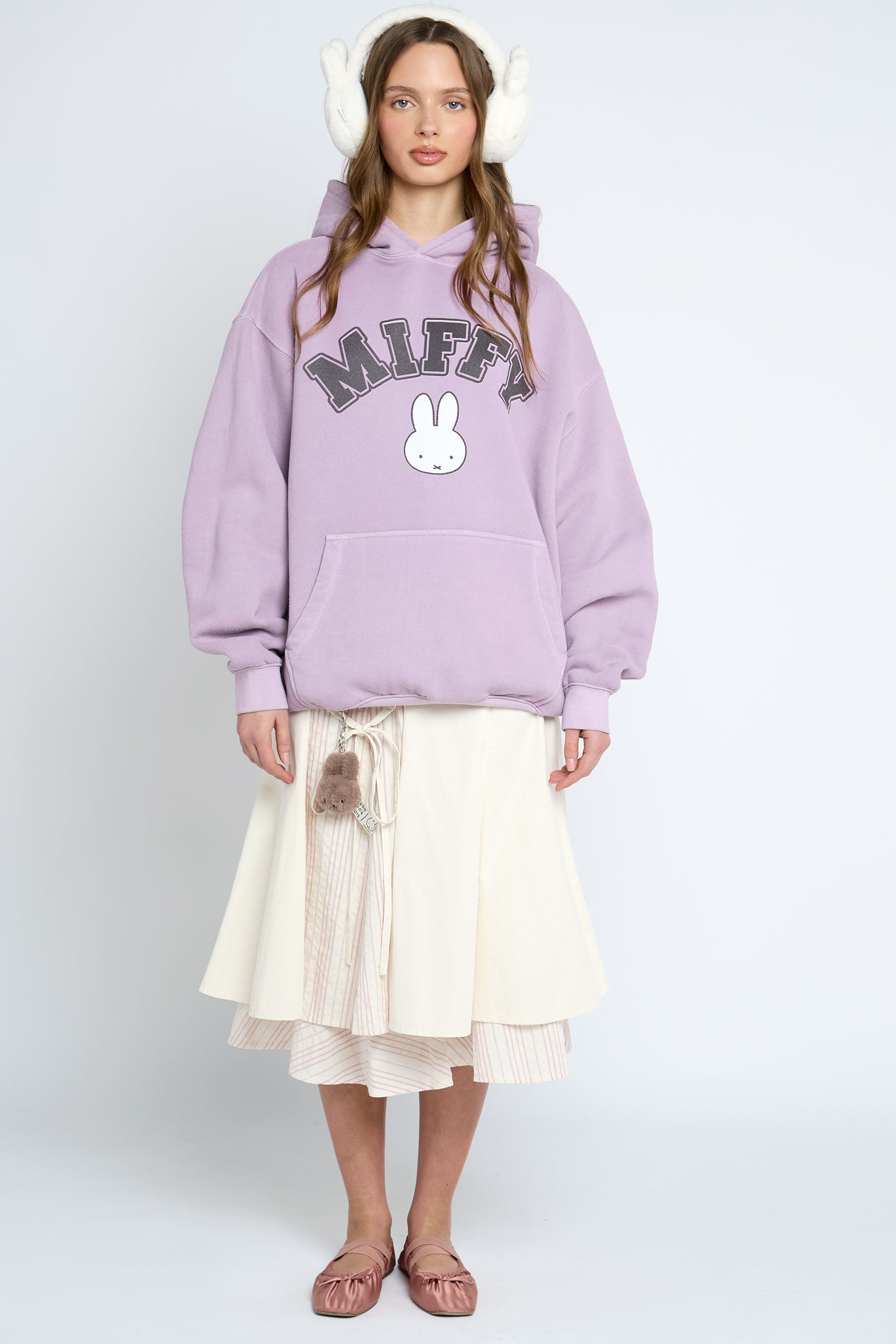 miffy大好き！　 Miffy x Daisy St. Dusty Pink Hoodie – Daisy Street