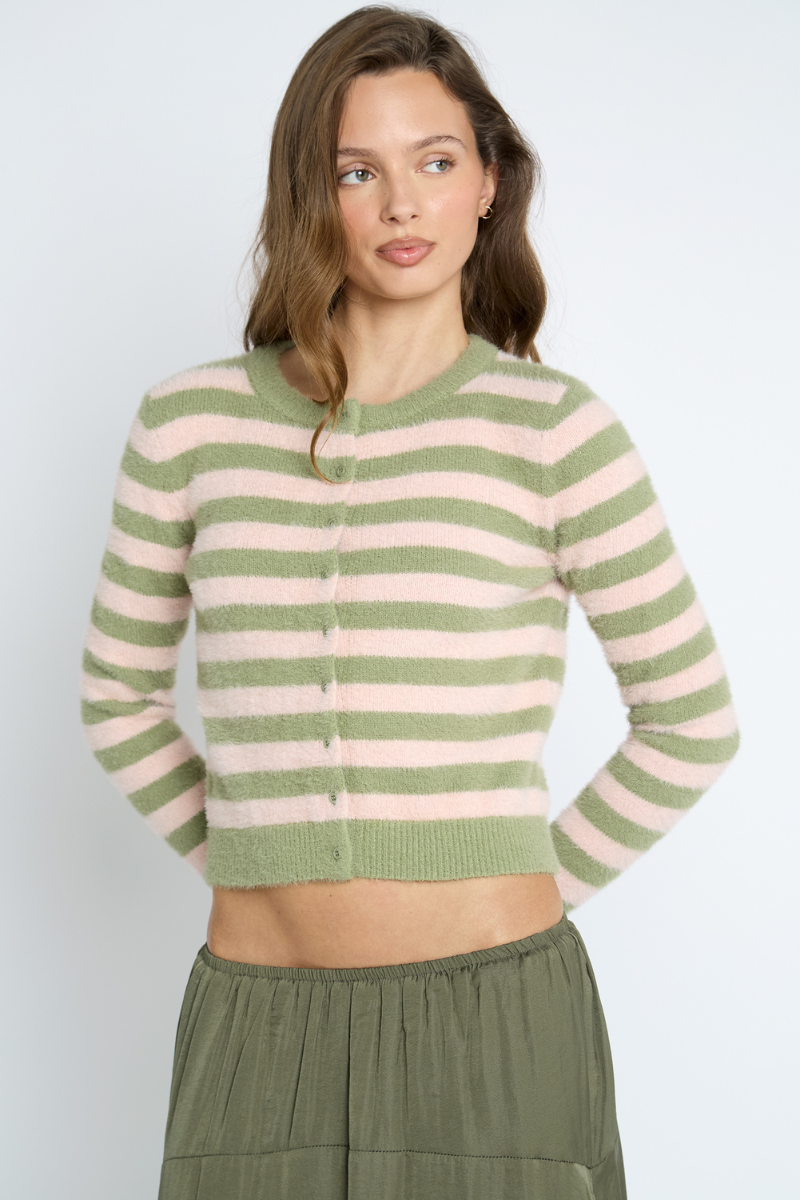 Fuzzy Cardigan