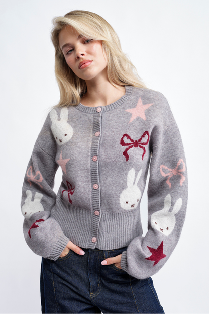 Miffy x Daisy St. Button Down Cardigan