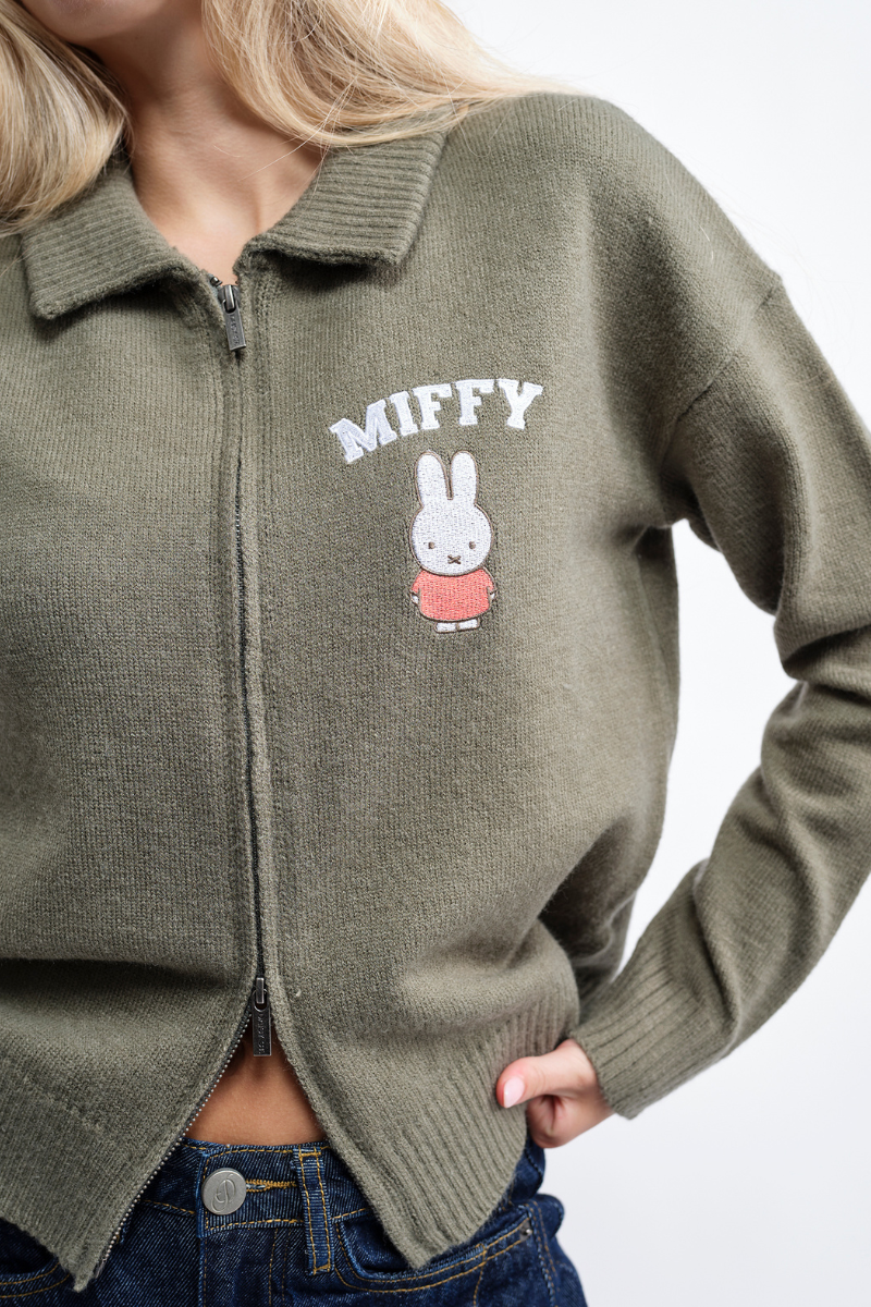 Miffy x Daisy St. Zip Cardigan