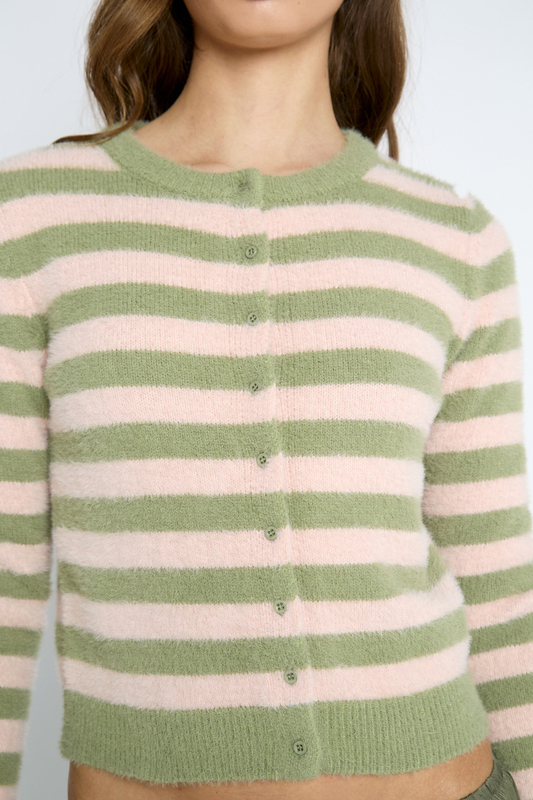 Fuzzy Cardigan