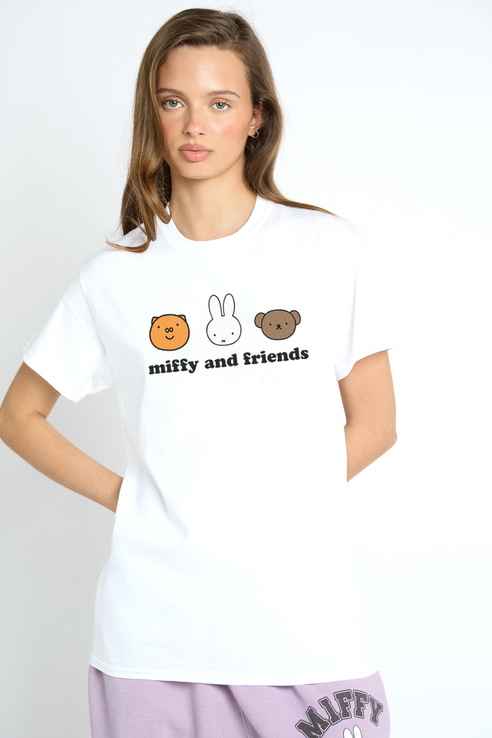 Miffy x Daisy St. Friends White Tee – Daisy Street