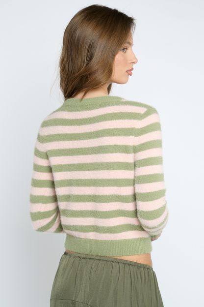 Fuzzy Cardigan
