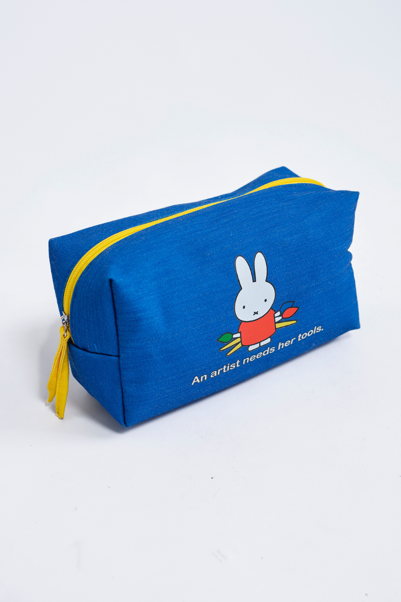 Miffy x Daisy St. An Artist Needs Their Tools Cosmetic Bag