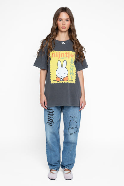 Miffy x Daisy St. Graphic Oversized Tee