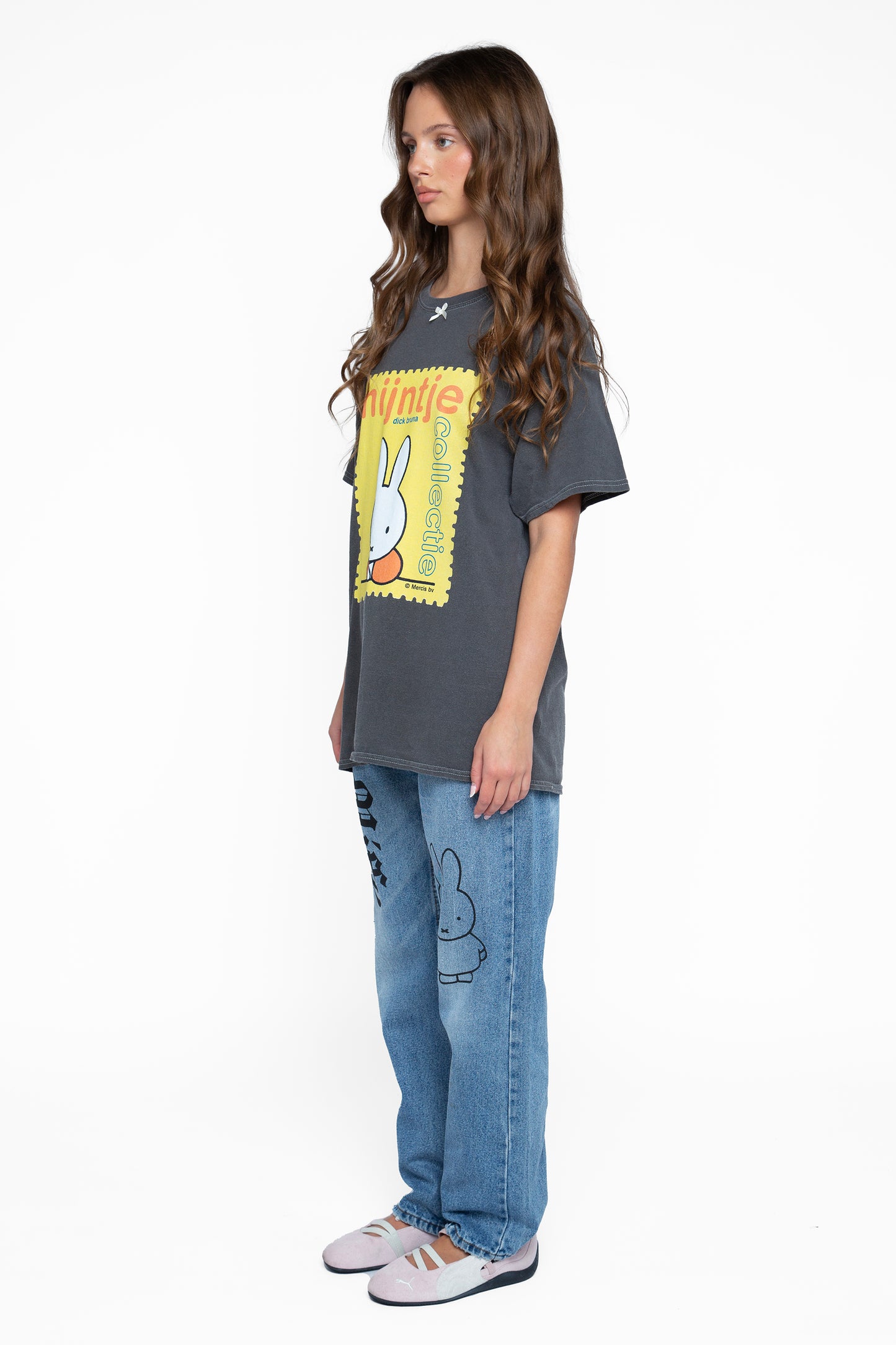 Miffy x Daisy St. Graphic Oversized Tee