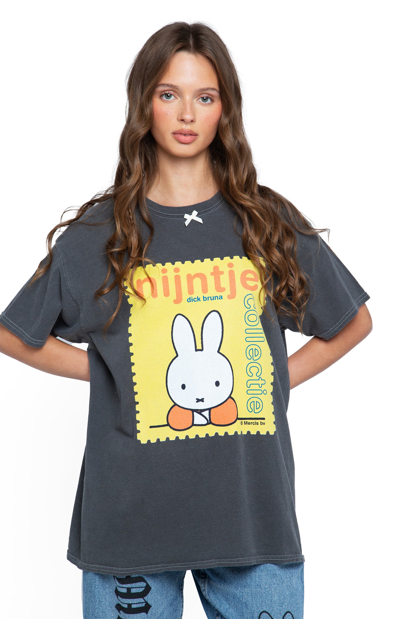 Miffy x Daisy St. Graphic Oversized Tee