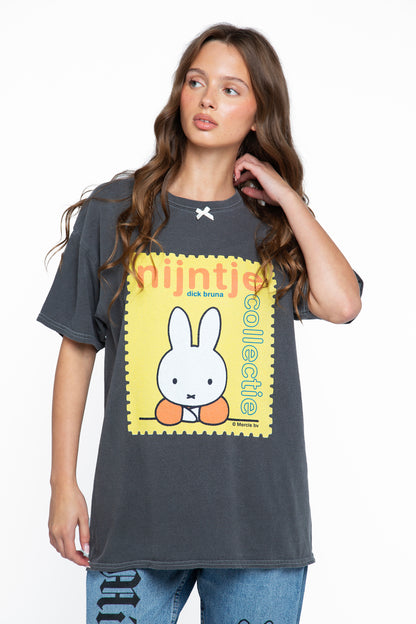 Miffy x Daisy St. Graphic Oversized Tee