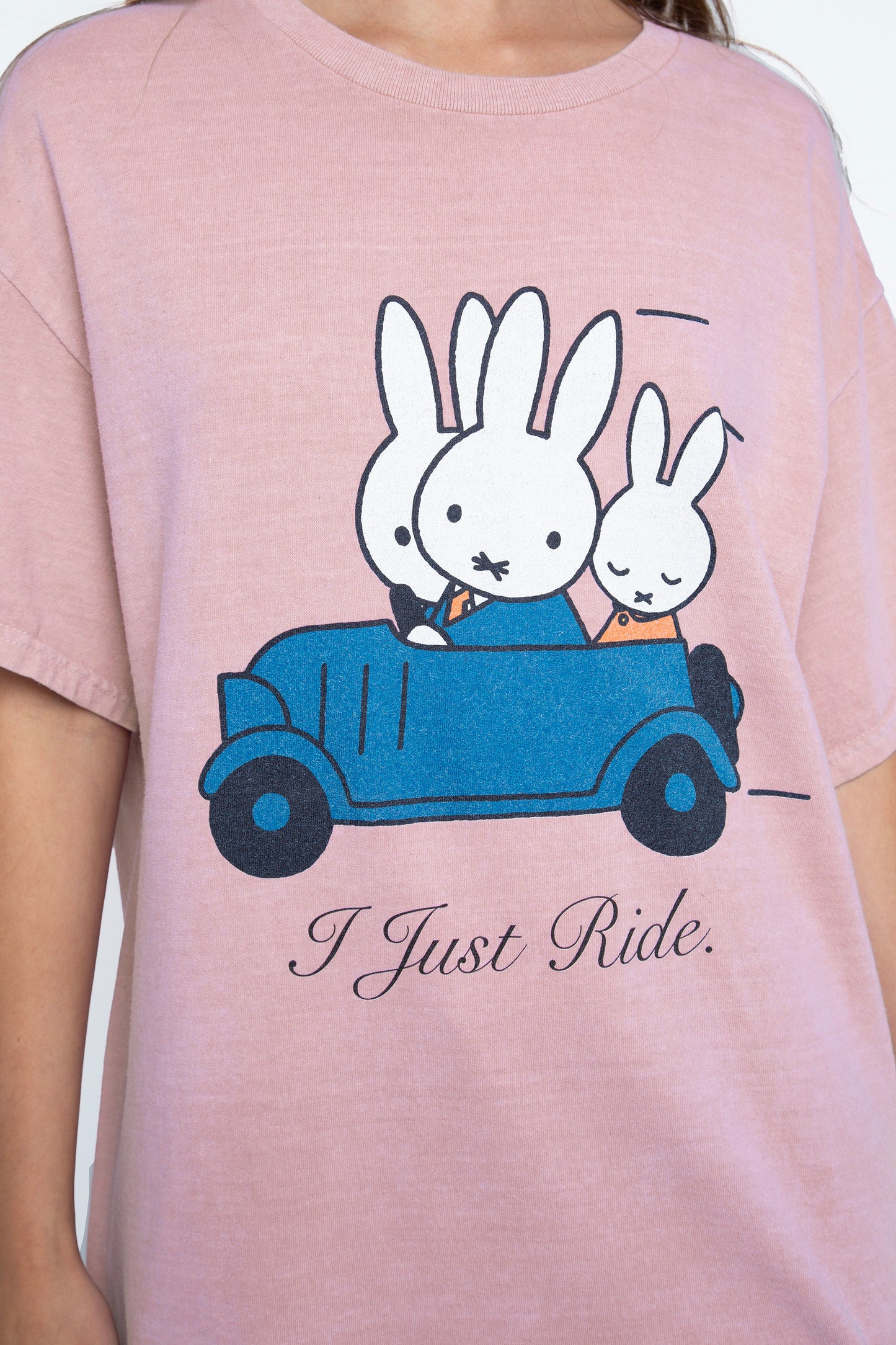 Miffy x Daisy St. I Just Ride Oversized Tee