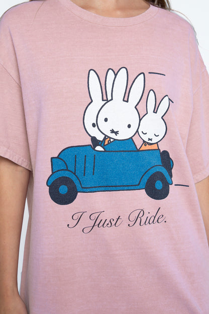 Miffy x Daisy St. I Just Ride Oversized Tee