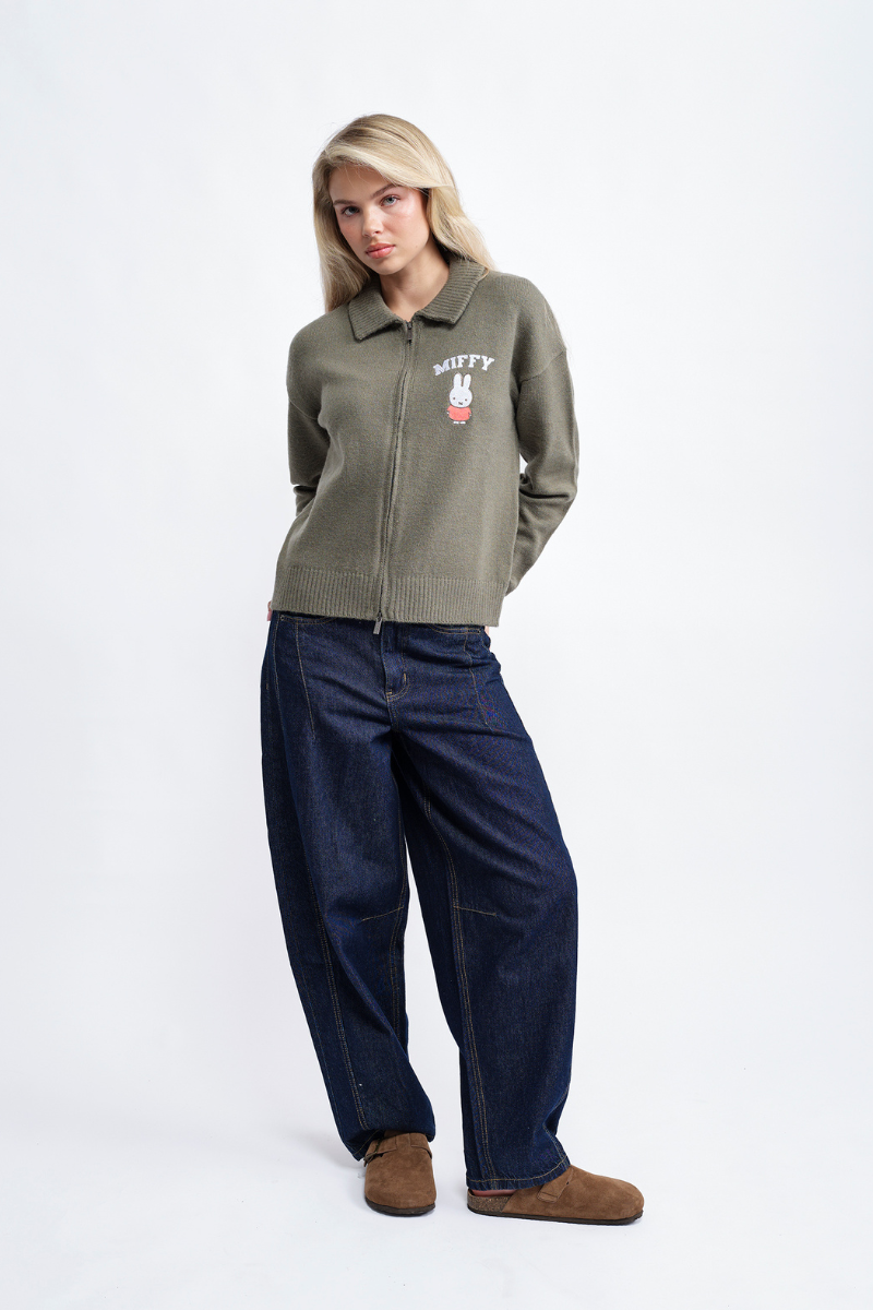 Miffy x Daisy St. Zip Cardigan