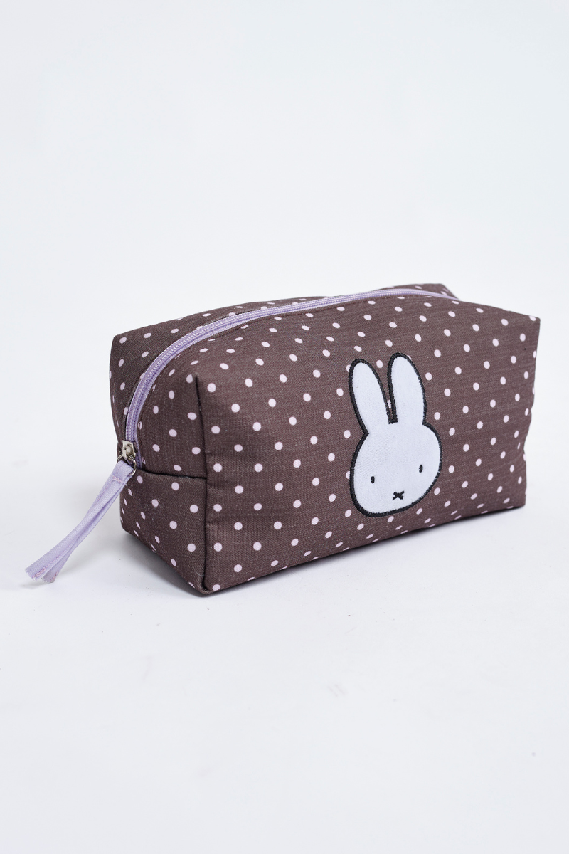 Miffy x Daisy St. Polka Dot Cosmetic Bag