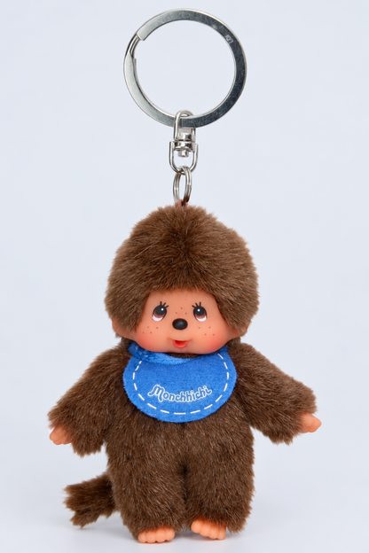 Monchhichi Blue Keychain