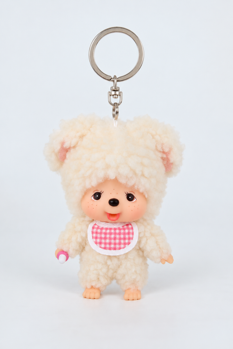 Monchhichi Chamu Keychain