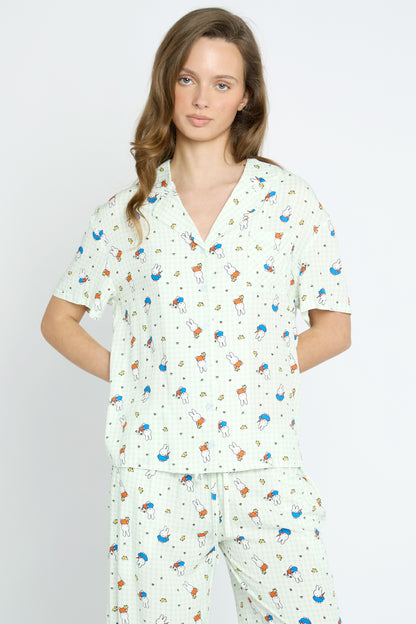 Miffy X Daisy St. Green Pyjama Set