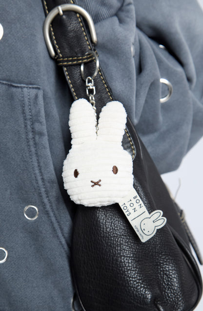 Miffy Corduroy Plushy Keychain