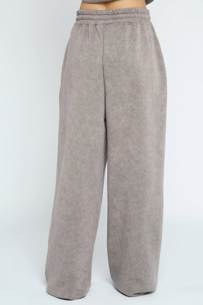 Button Heart Grey Jogger