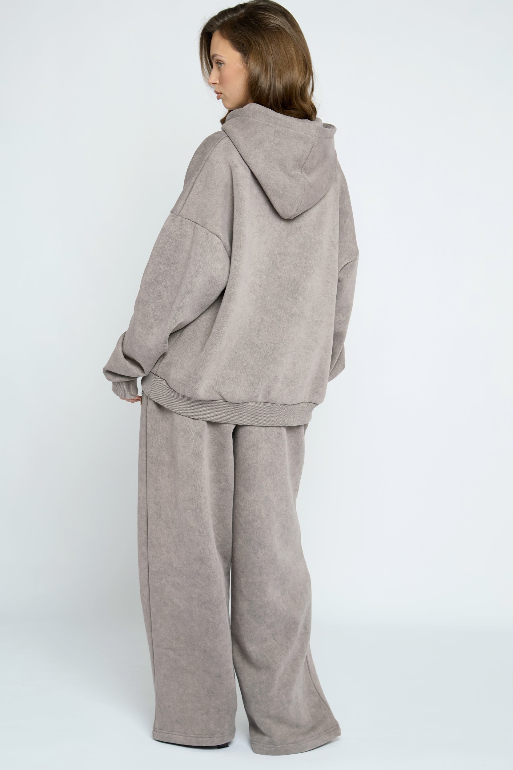 Button Heart Grey Hoodie – Daisy Street
