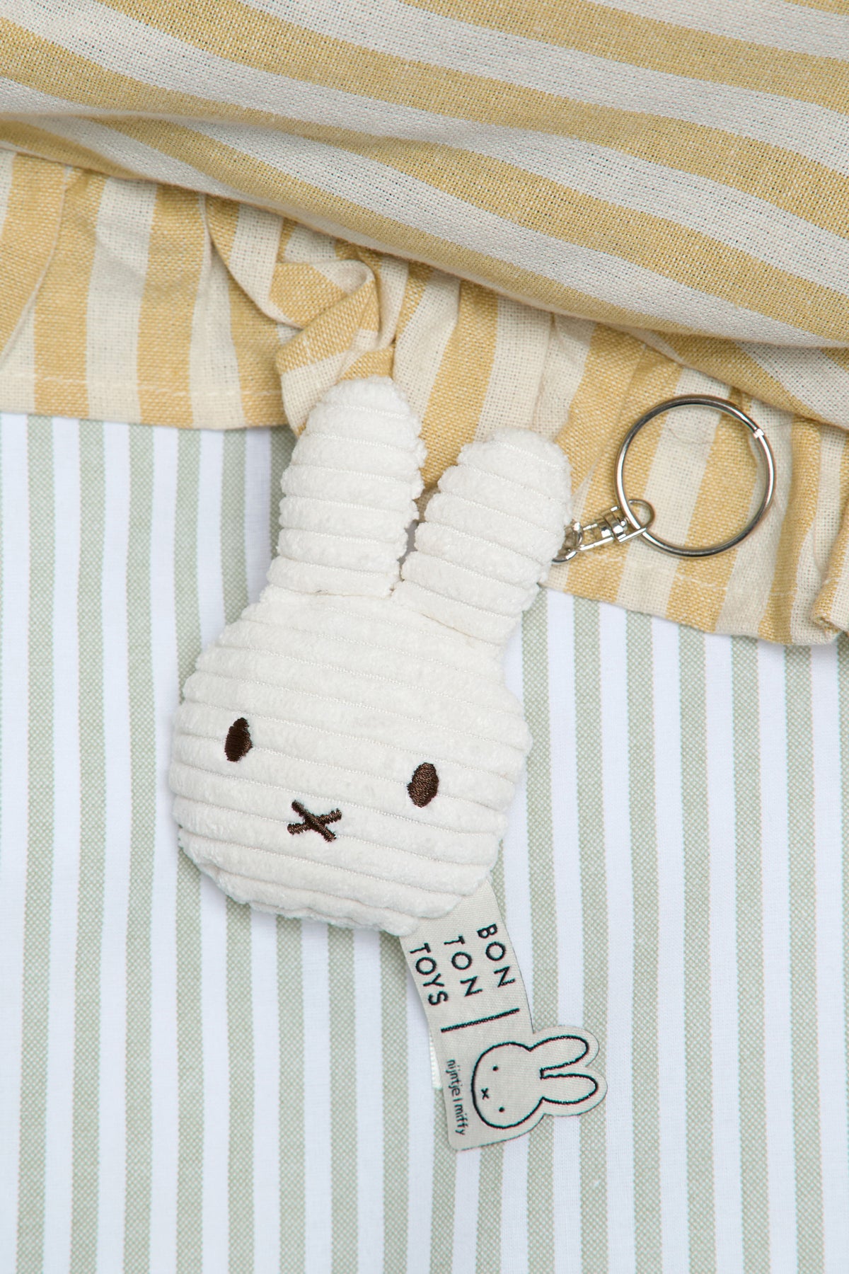 Miffy Corduroy Plushy Keychain
