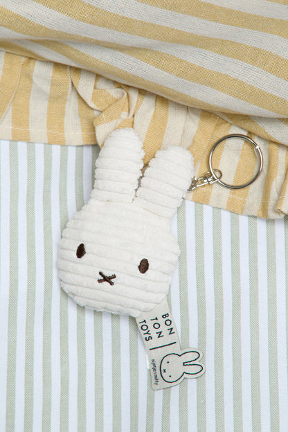 Miffy Corduroy Plushy Keychain